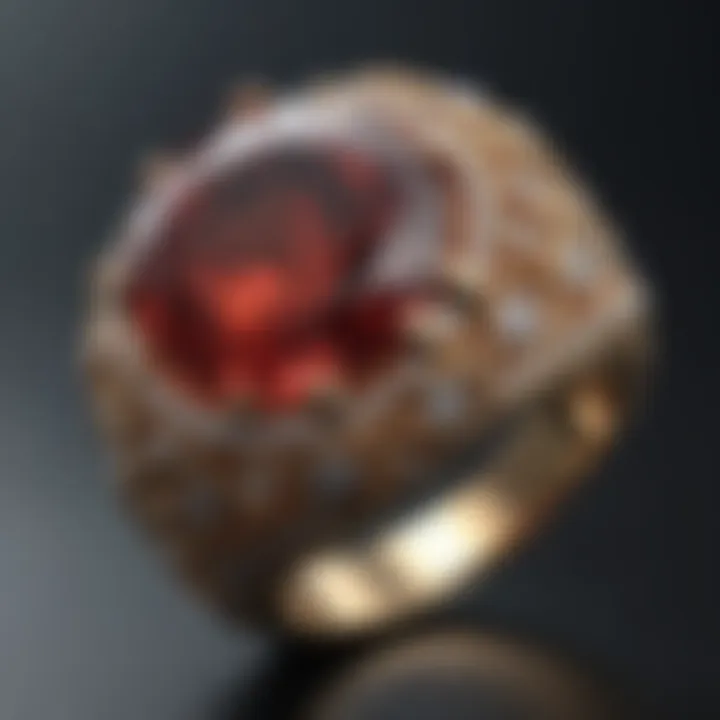 A selection of unique ring shapes and designs