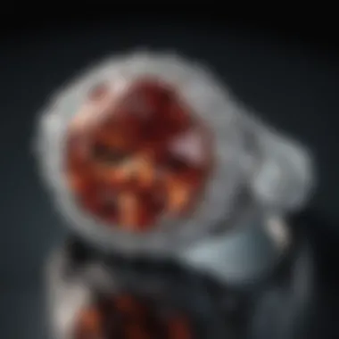 Radiance Redefined: Cubic Zirconia Gemstone Ring Sparkling Cubic Zirconia Gemstone Ring