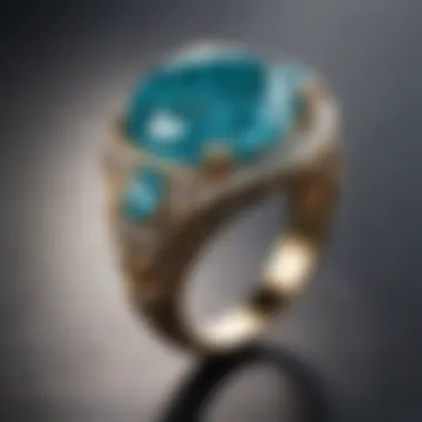 December Birthstone Ring Elegance