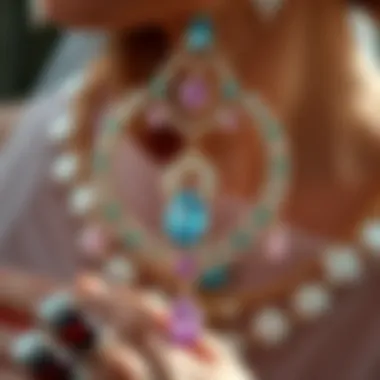 A designer using technology to create unique jewelry concepts