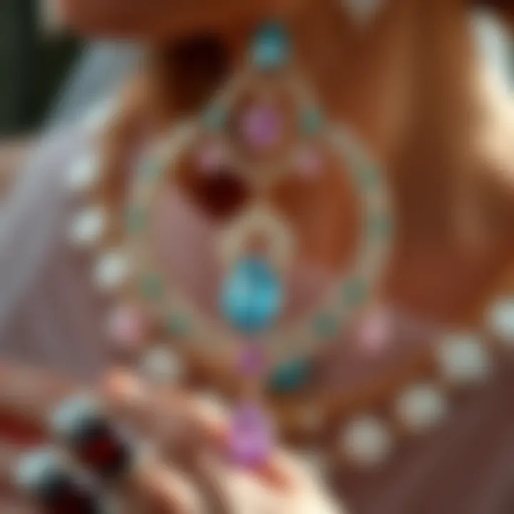 A designer using technology to create unique jewelry concepts