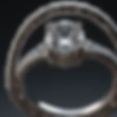 Exquisite Diamond Ring Detail