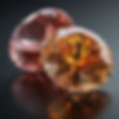 Distinguishing features of H and G color diamonds