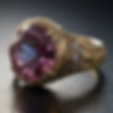 Elegant gemstone settings in durable rings