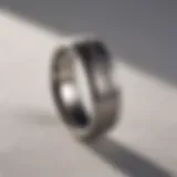 Sophisticated Tungsten Carbide Wedding Band