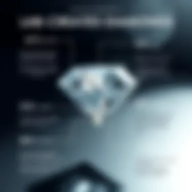 Economic Benefits of Lab-Created Diamonds An infographic depicting the economic benefits of choosing lab-created diamonds.