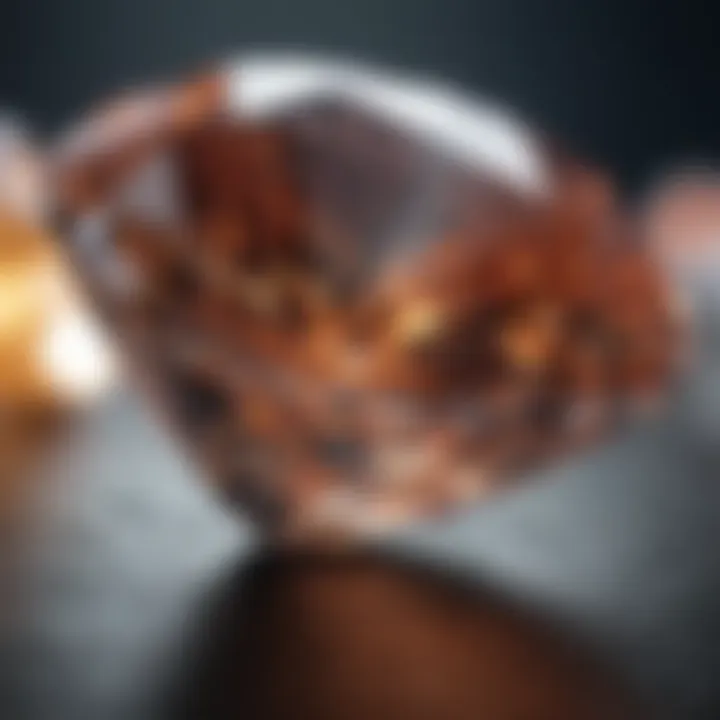 Infographic showing factors affecting diamond prices