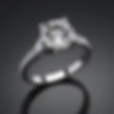 Graceful Curve Graceful Curve 3 ct White Gold Engagement Ring