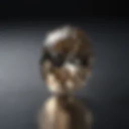 Elegant Oval Diamond Reflections
