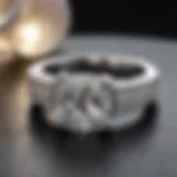 Radiant Sparkle 3 ct White Gold Engagement Ring