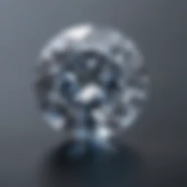 Elegance in Blue Nile Diamond Carat Measurements Elegant Blue Nile Diamond Carat Weight Illustration