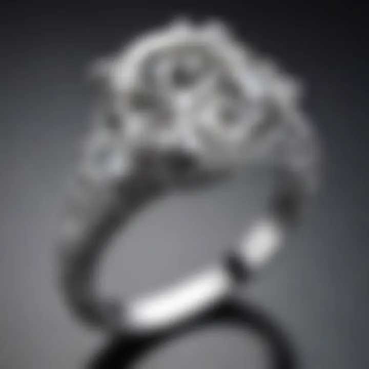 Elegantly Designed 2 Carat Man-Made Diamond Ring Setting