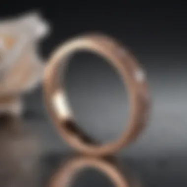 Elegant Rose Gold Wedding Band