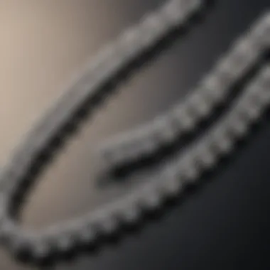 Elegance and Sophistication of 10 Pointer Diamond Tennis Chain