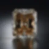 Elegant elongated radiant cut diamond with hidden halo