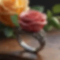 Enchanted Rose Disney Wedding Ring