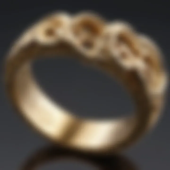 Enchanting Celtic Knot Gold Wedding Band