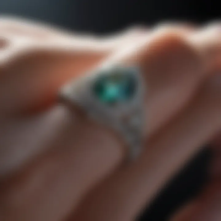 Enchanting Northern Lights Ring