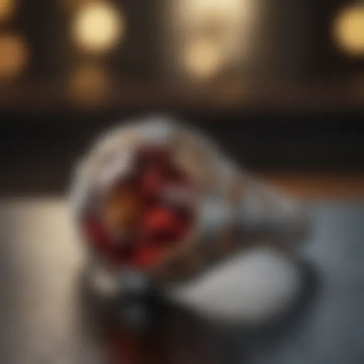 A cultural representation showcasing diverse engagement ring traditions