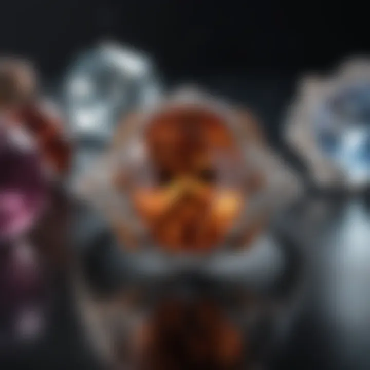 A beautiful display of ethically sourced gems, symbolizing the shift towards sustainability
