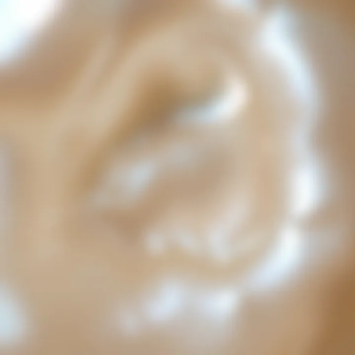 Authentic Pearl Surface Texture Detailed view of the surface texture of a genuine pearl