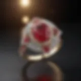 Exquisite Ruby and Diamond Ring