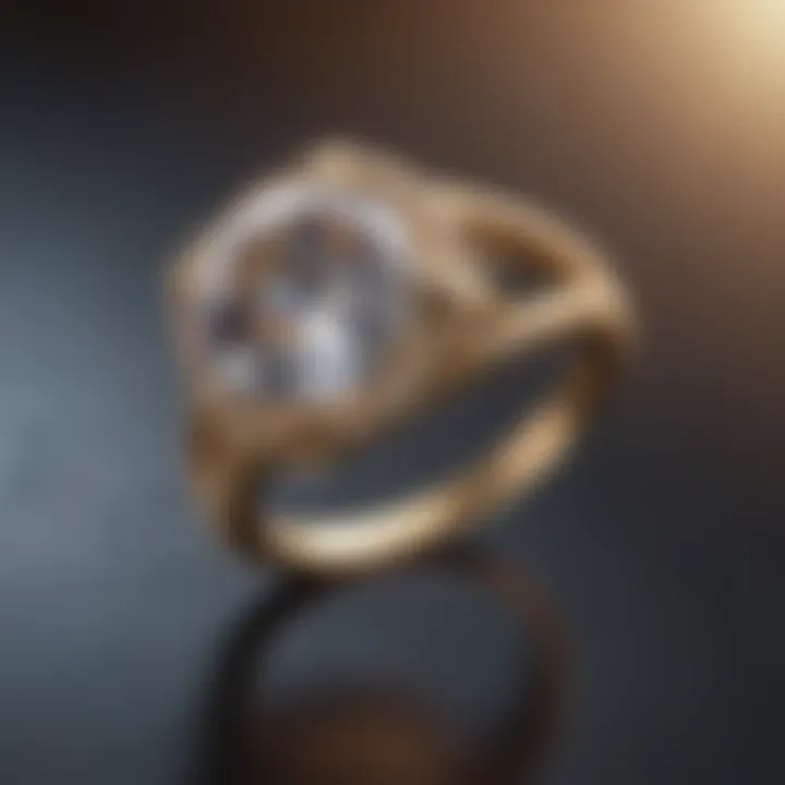 Modern Minimalist CZ Ring