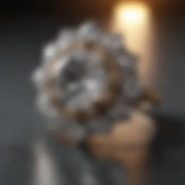 Vintage-Inspired CZ Cluster Ring
