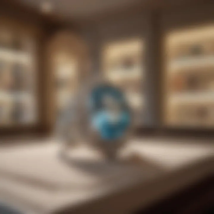 Luxurious Jewelry Boutique Display