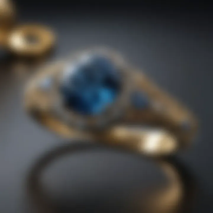 Historical artifacts featuring bluestone diamond jewellery