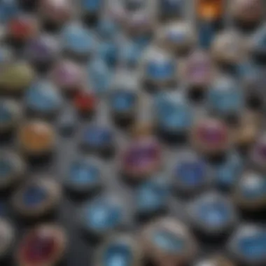 Diverse Collection of Bluestones in Jewellery Collection of various bluestones used in jewellery