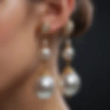 Craftsmanship of Shell Pearl Earrings