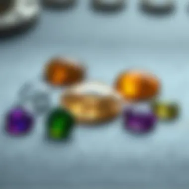 Various cabochon stones cut using advanced machines