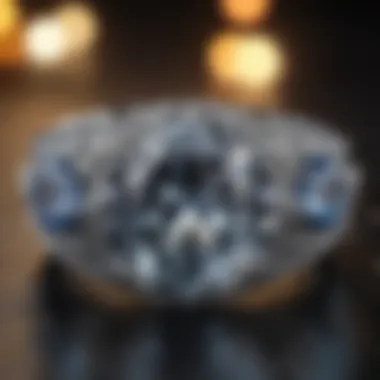 Radiance of Elegance Luxurious gemstone engagement ring