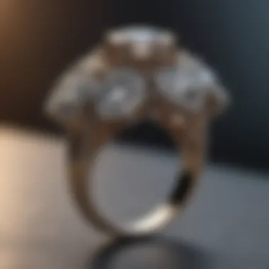 Exquisite 6 Carat Ring with Sparkling Diamonds