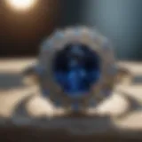 Exquisite Sapphire and Diamond Ring