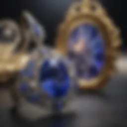 Elegant Tanzanite Jewelry on Display