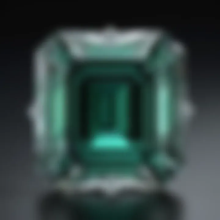 Captivating Emerald Diamond Cut