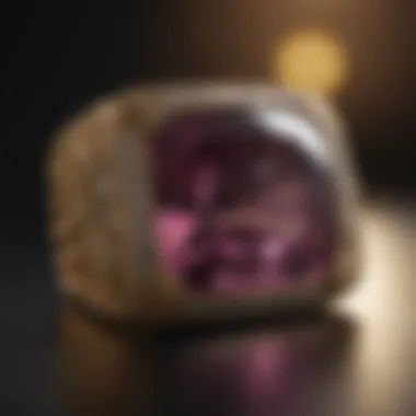 Traditional vs. Alternative Lighting for Gem Evaluation Comparison of traditional gem light box and alternative lighting