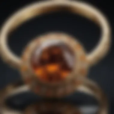 Artisan Crafted November Birthstone Jewelry Artisan crafted November birthstone jewelry display