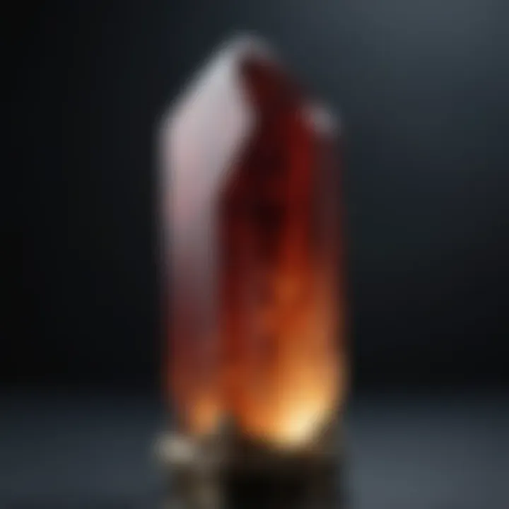 Elegant Gemstone Dop Stick