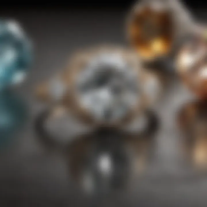 A detailed comparison of moissanite and traditional gemstones