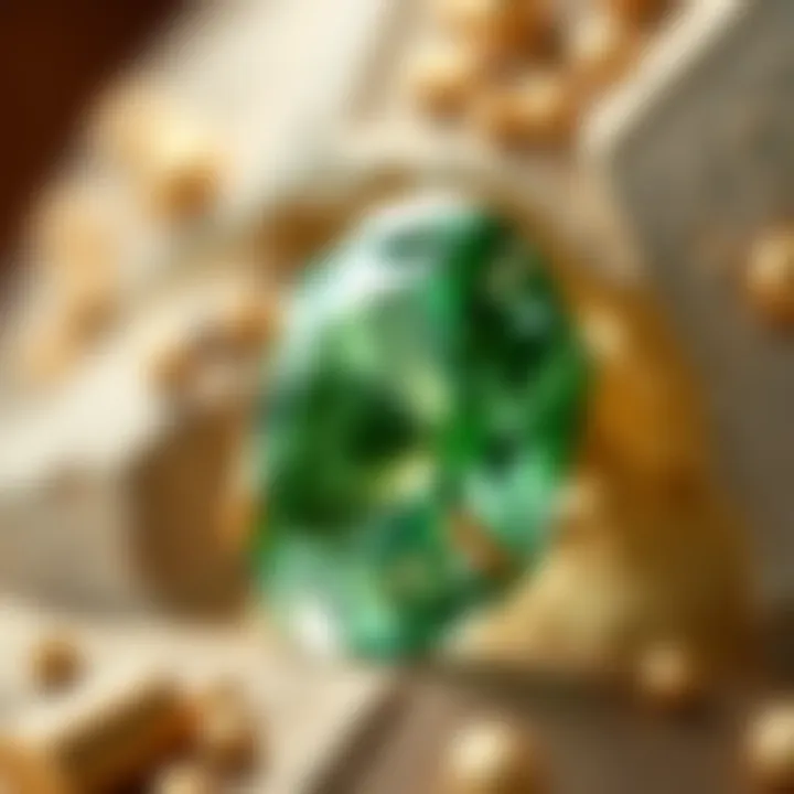 Mineralogical Structure of Green Diamonds Graphical representation of the mineralogical structure of green diamonds