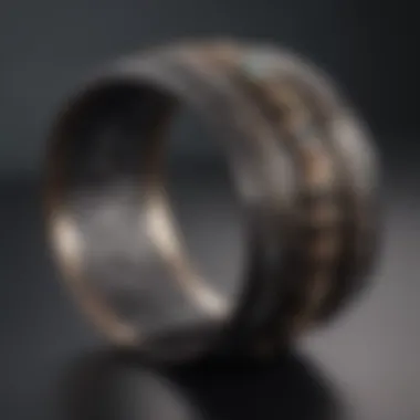 Contemporary Styles of Iron Bracelets Modern iron bracelets with unique textures and patterns