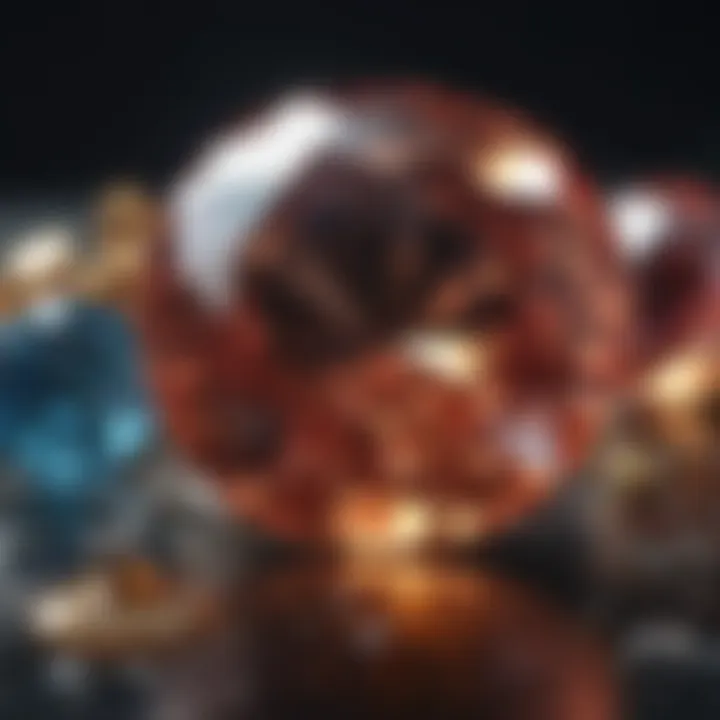 A visual comparison of Kwan diamonds and other gemstones