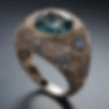 Vintage-Inspired Filigree Ring A beautifully crafted vintage-inspired ring featuring intricate filigree detailing.