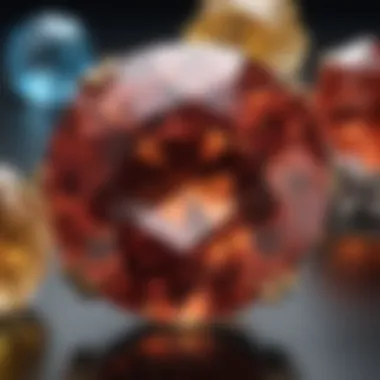 Impact of Prong Styles on Gemstone Visibility Visual representation of gemstone visibility influenced by various prong styles