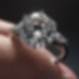 Elegant prong setting showcasing a one-carat round diamond