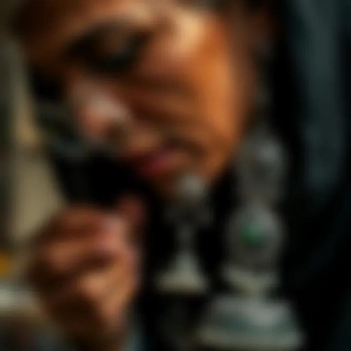 Craftsmanship in Silver and Pearl Jewelry Artisans crafting silver and pearl accessories