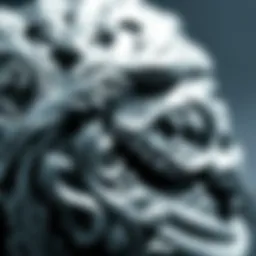 Close-up of silver clay texture showcasing its unique properties